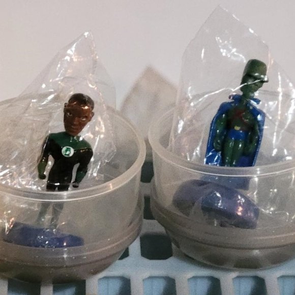 Justice League The Animated Series Pencil Top Mini Bobbleheads 2005 Set Of 10 - Picture 12 of 15